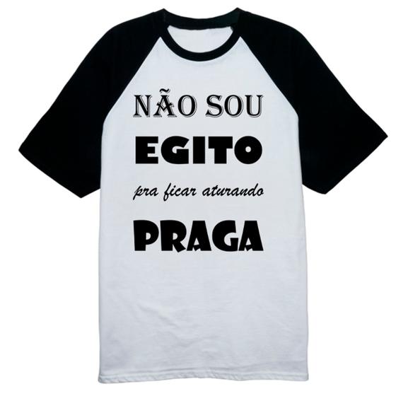 Imagem de Camiseta Raglan Nao sou egito