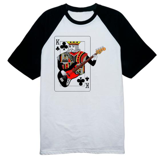 Imagem de Camiseta Raglan Rei de Paus do Rock