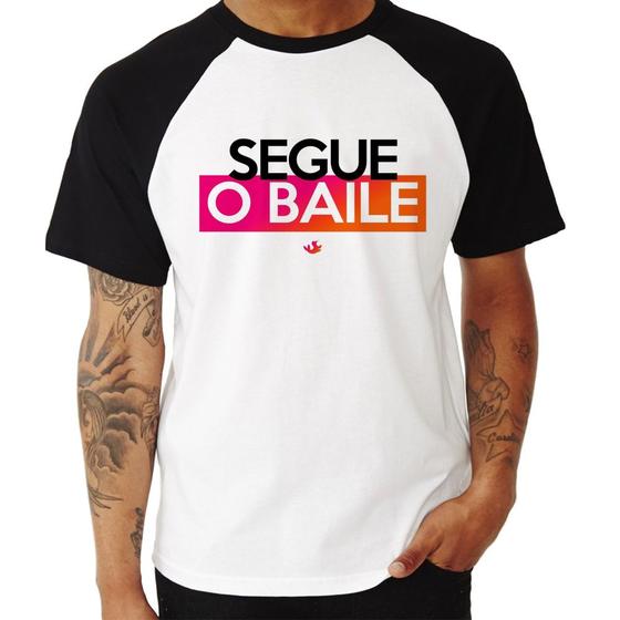 Imagem de Camiseta Raglan Segue o baile - Foca na Moda