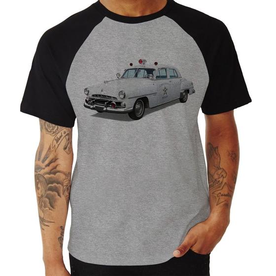 Imagem de Camiseta Raglan Sheriff Car - Foca na Moda