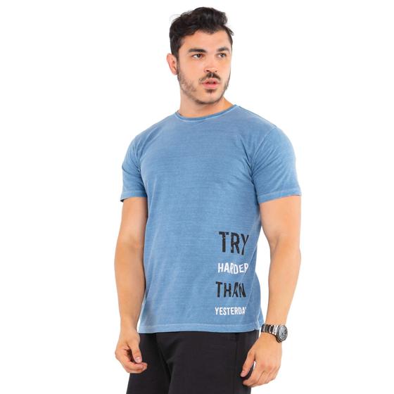 Imagem de Camiseta Raglan Try Harder Masculina Firme