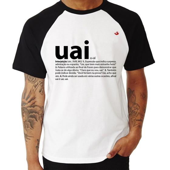 Imagem de Camiseta Raglan Uai - Significado - Foca na Moda