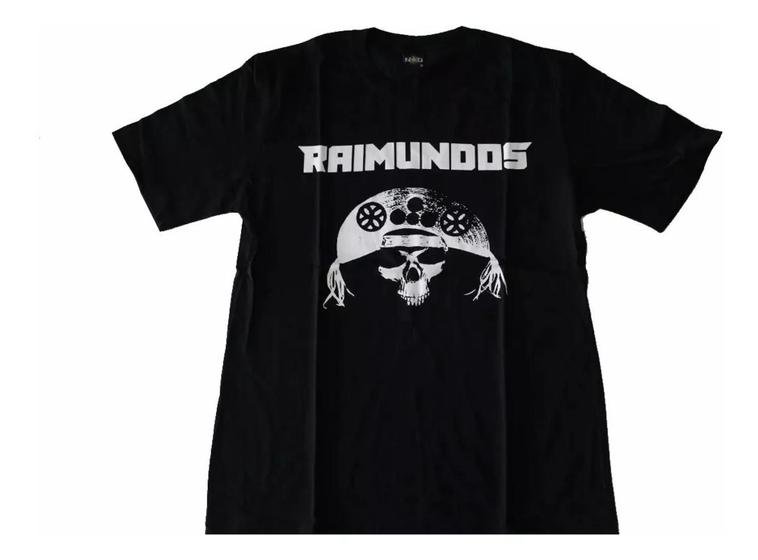 Imagem de Camiseta Raimundos Blusa Adulto Unissex Banda Hcd350 BM