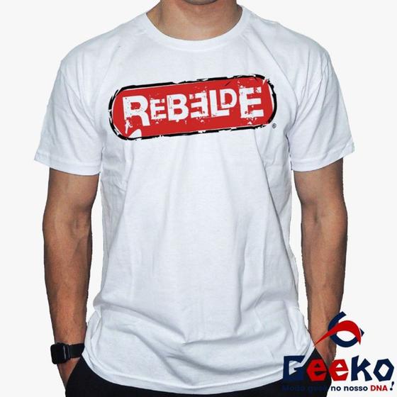 Imagem de Camiseta Rebelde 100% Algodão RBD Geeko
