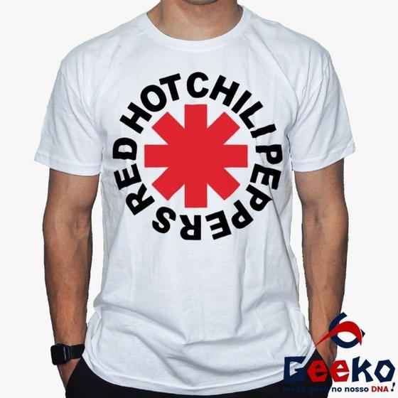 Imagem de Camiseta Red Hot Chili Peppers 100% Algodão Rock Geeko