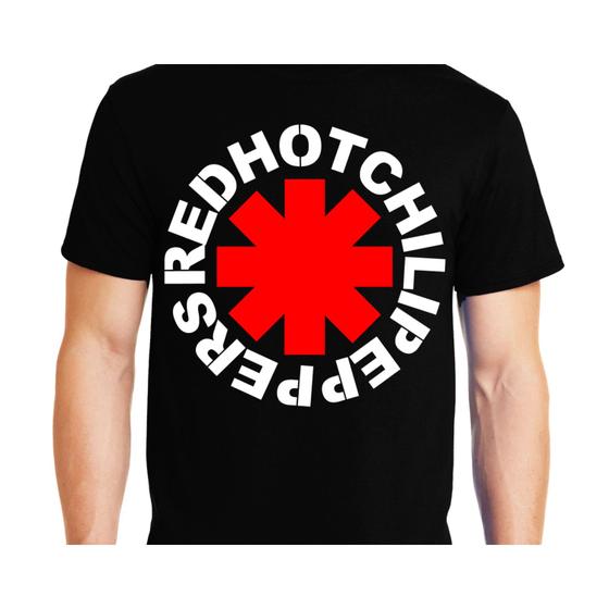 Imagem de Camiseta Red Hot Chili Peppers unissex 100% algodão