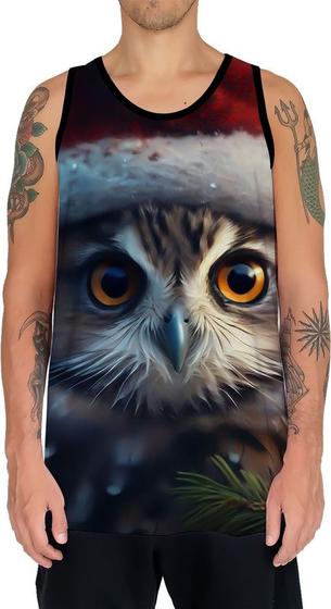 Imagem de Camiseta Regata Animais Corujas Misticas Aves Noturnas HD 3