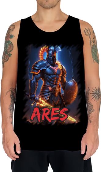 Imagem de Camiseta Regata Ares Deus da Guerra Mitologia Grega 1