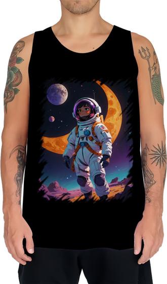 Imagem de Camiseta Regata Astronauta Dance Vaporwave 1