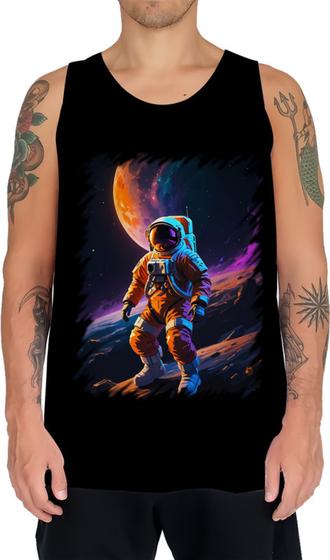 Imagem de Camiseta Regata Astronauta Dance Vaporwave 10