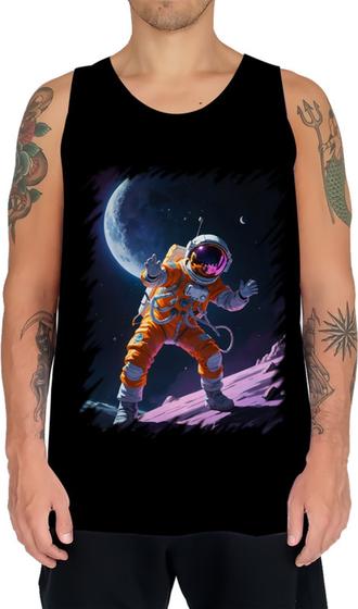 Imagem de Camiseta Regata Astronauta Dance Vaporwave 3