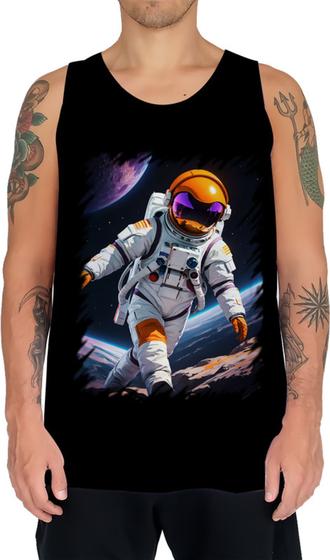 Imagem de Camiseta Regata Astronauta Dance Vaporwave 9