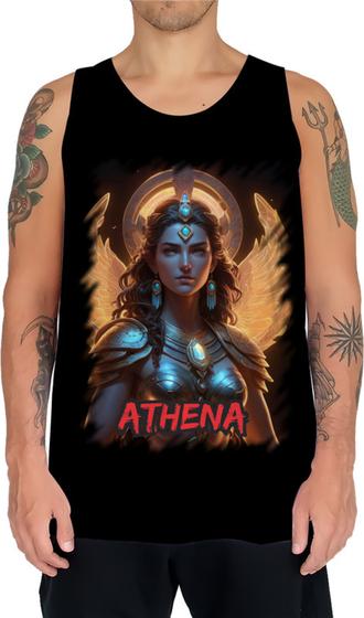 Imagem de Camiseta Regata Athena Deusa da Sabedoria Mitologia Grega 1