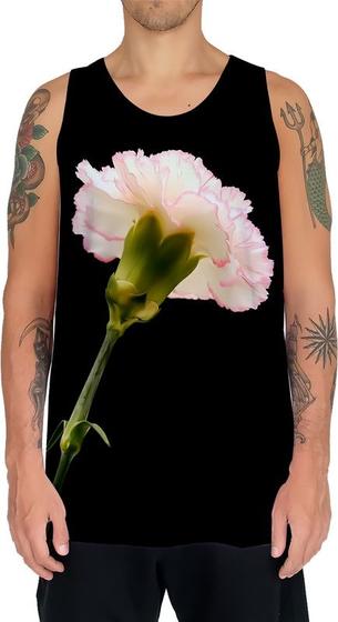 Imagem de Camiseta Regata Belas Flores Flor do Cravo Natureza Planta 8