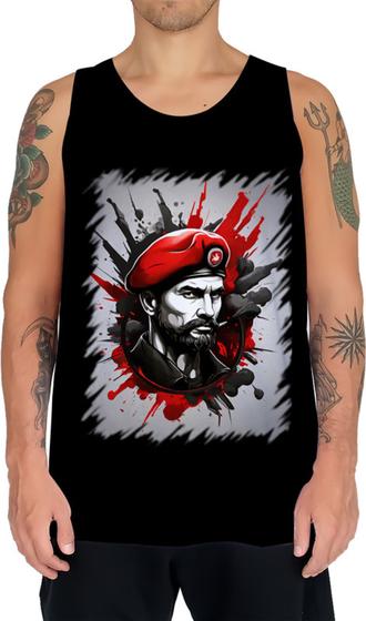 Imagem de Camiseta Regata Boina Comunista Vermelha 1