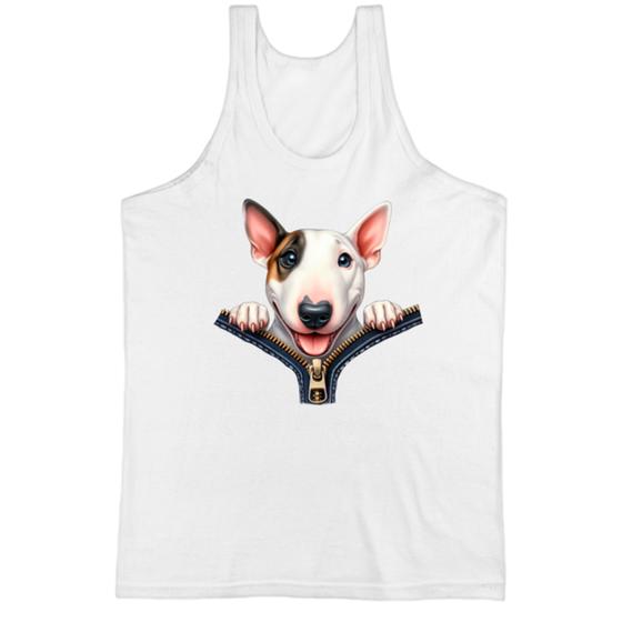 Imagem de Camiseta Regata Bull Terrier no Ziper