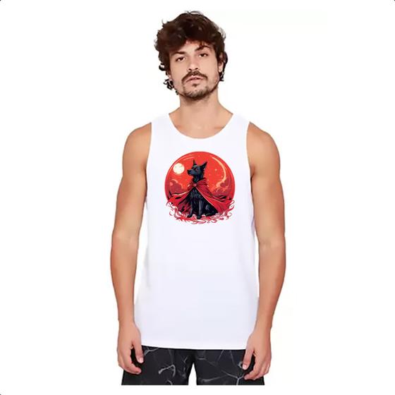 Imagem de Camiseta Regata Cachorro vampiro