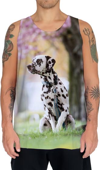 Imagem de Camiseta Regata Cão Dálmata Famoso Lindo Dog Cachorro 1