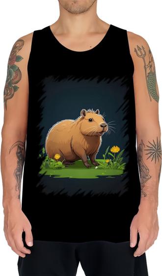 Imagem de Camiseta Regata Capivara do Bem Animalzinho 1