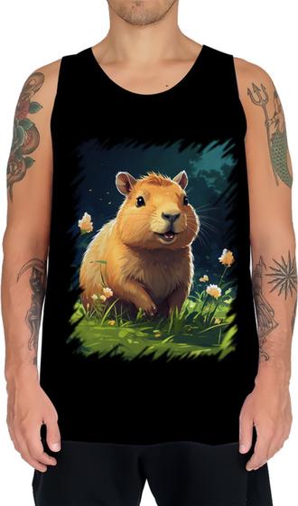 Imagem de Camiseta Regata Capivara do Bem Animalzinho 13