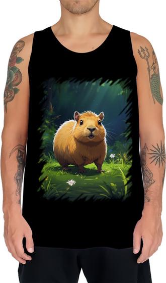 Imagem de Camiseta Regata Capivara do Bem Animalzinho 15