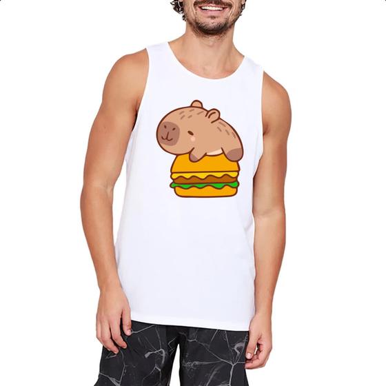 Imagem de Camiseta Regata Capivara Hamburguer