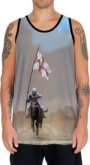 Imagem de Camiseta Regata Cavaleiros Templários Cruzadas Armaduras 2