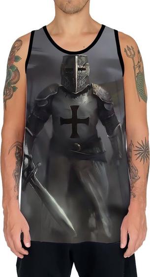 Imagem de Camiseta Regata Cavaleiros Templários Cruzadas Armaduras 3