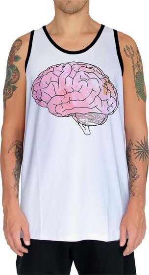 Imagem de Camiseta Regata Cérebro Inteligência Mental Psicologia HD 14