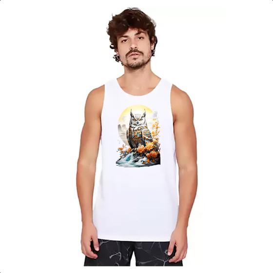 Imagem de Camiseta Regata Coruja do Gelo Sunset