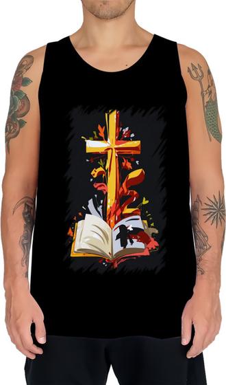 Imagem de Camiseta Regata da Cruz de Jesus Igreja Fé 19