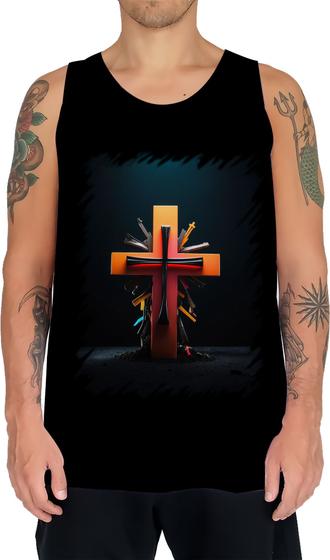 Imagem de Camiseta Regata da Cruz de Jesus Igreja Fé 29
