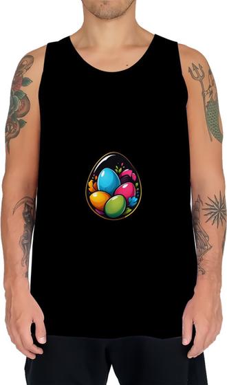 Imagem de Camiseta Regata de Ovos de Páscoa Minimalistas 2