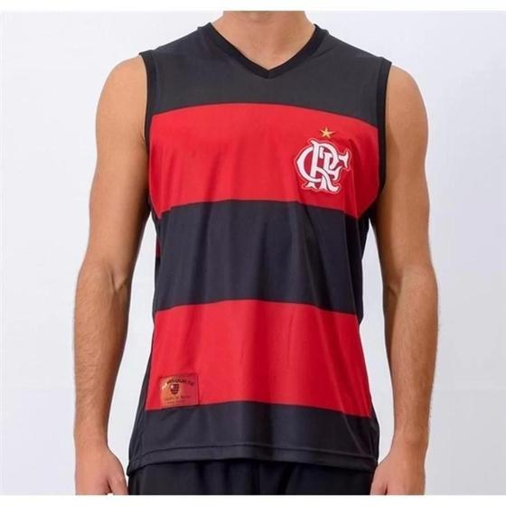 Imagem de Camiseta Regata Flamengo Hoop - Preto e Vermelho