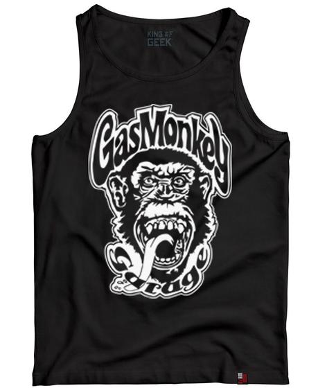 Imagem de Camiseta Regata Gas Monkey Garage Dallas Texas Geek