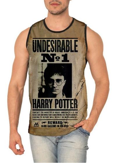 Imagem de Camiseta Regata Harry Potter Full Print Ref:394