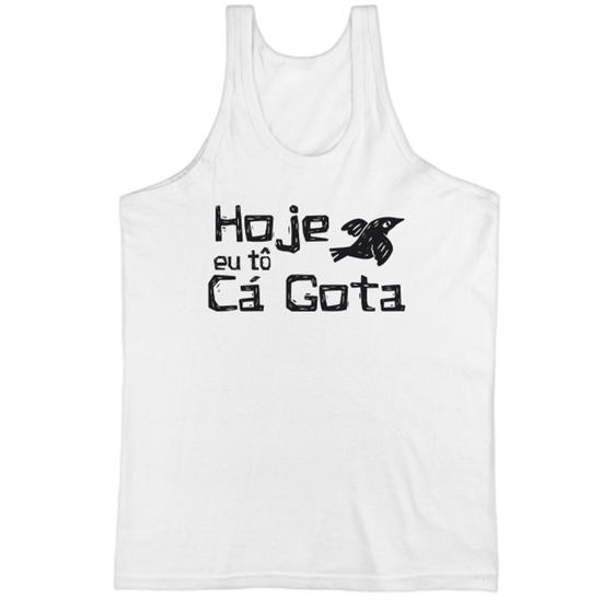 Imagem de Camiseta Regata Hoje eu to com a gota