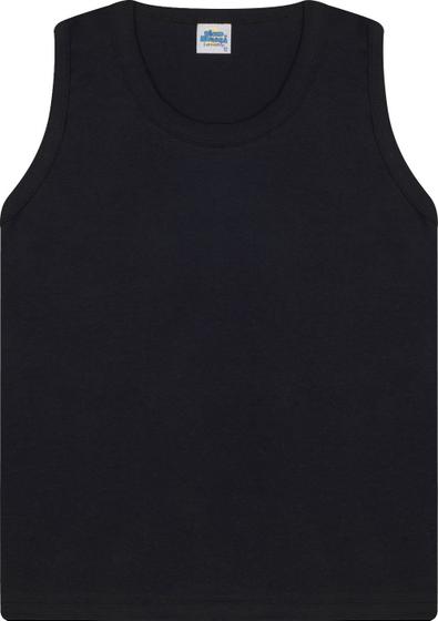 Imagem de Camiseta Regata Infanto Juvenil Masculina Linha Básica 10 a 14