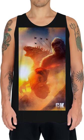 Imagem de Camiseta Regata King Kong VS Godzilla