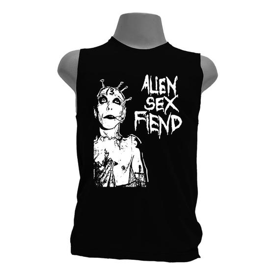 Imagem de Camiseta regata masculina - Alien Sex Fiend.