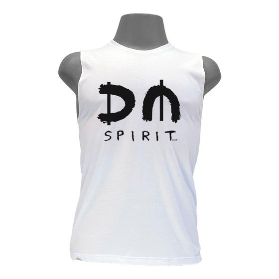 Imagem de Camiseta regata masculina - Depeche Mode - Spirit Tour.