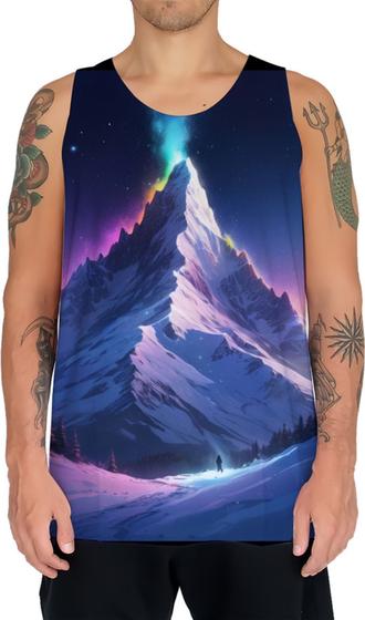 Imagem de Camiseta Regata Montanha Neon Mountain Translucent 2