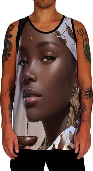 Imagem de Camiseta Regata Mulher Africanas Raizes  Beleza Negra 2