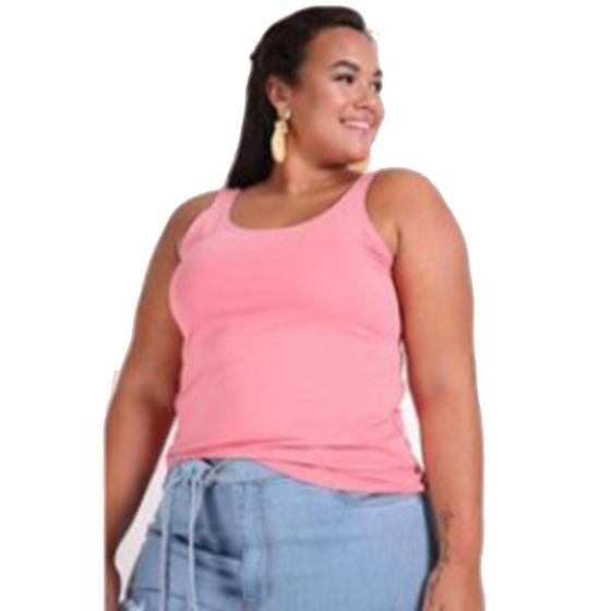 Imagem de Camiseta Regata Plus Size Feminina 1000077565 Malwee Wee