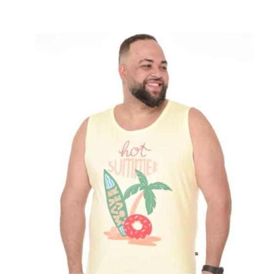 Imagem de Camiseta Regata Preta Plus Size Xp Ao G5