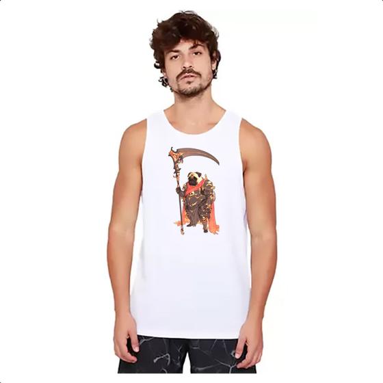 Imagem de Camiseta Regata Pug Guerreiro