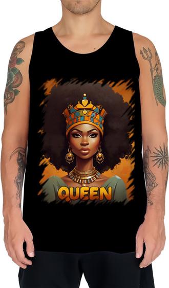 Imagem de Camiseta Regata Rainha Africana Queen Afric 12