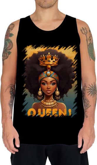 Imagem de Camiseta Regata Rainha Africana Queen Afric 3