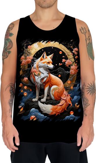 Imagem de Camiseta Regata Raposa Japonesa Kitsune Lenda 2