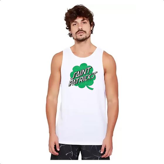 Imagem de Camiseta Regata Saint Patricks Day drinking